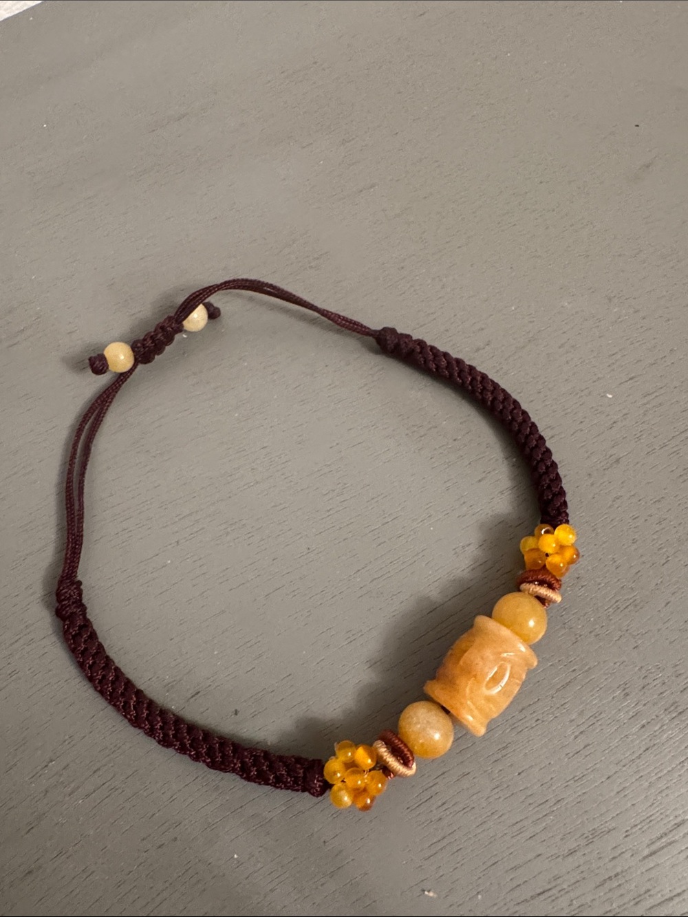 Handcrafted Jade Beaded Bracelet